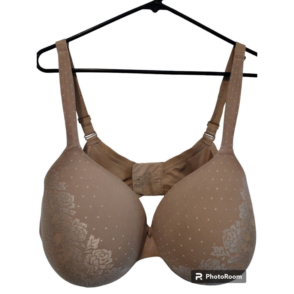 Soma Stunning Support No show‎ minimizer Tan Lace bra